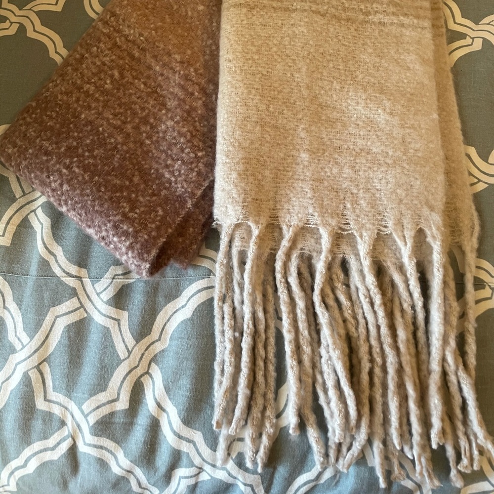 Mer Sea & Co extra large blanket scarf.